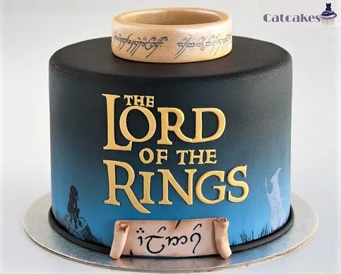 Incredible The Lord of the Rings Cake
