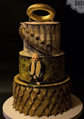 Lorian and Legolas cake