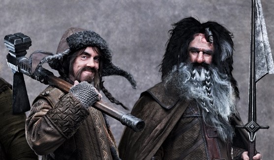 Bifur and Bofur dwarfs from The Hobbit