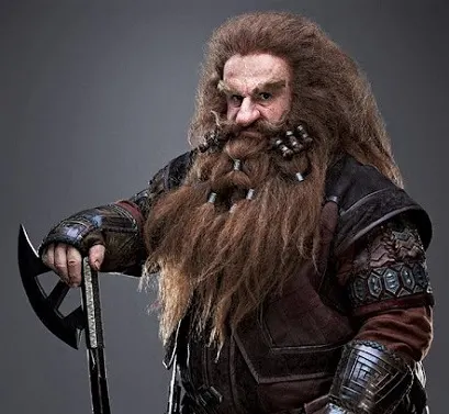 Gloin, father of Gimli the Dwarve