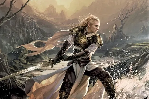 Glorfindel, powerful elf in the Lord of the Rings