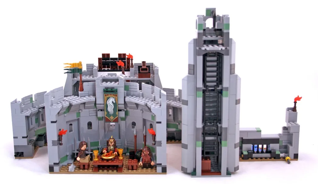 LEGO 9474 The Battle of Helm's Deep Inside