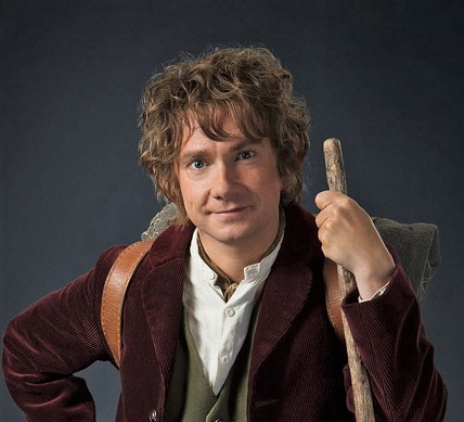 Bilbo Baggins, a Hobbit in Thorin's Company in The Lord of the Rings
