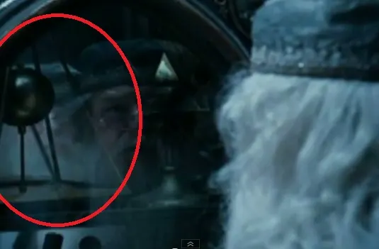 Deathly Hallows Triangle Symbol in Dumbledore's Office
