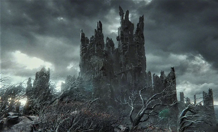 Dol Guldur fortress in The Hobbit movvie