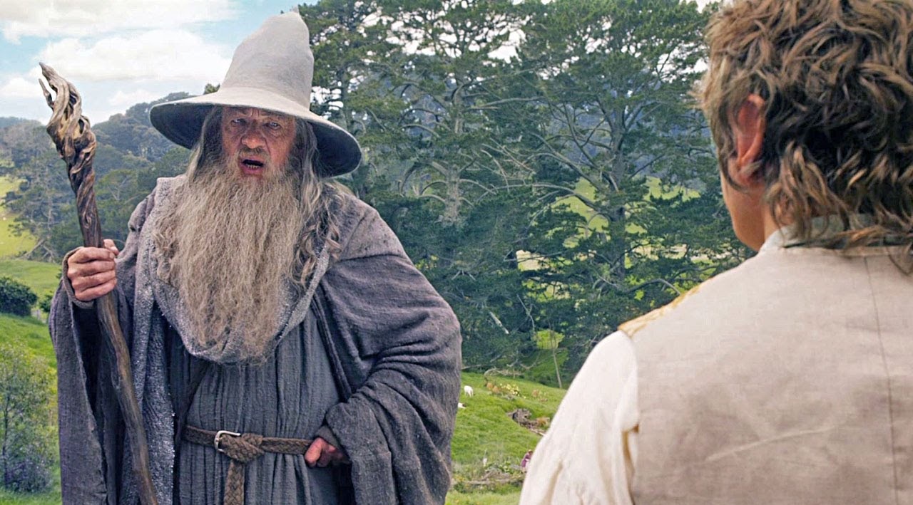 Gandalf Choosing Bilbo Baggins in The Hobbit movie