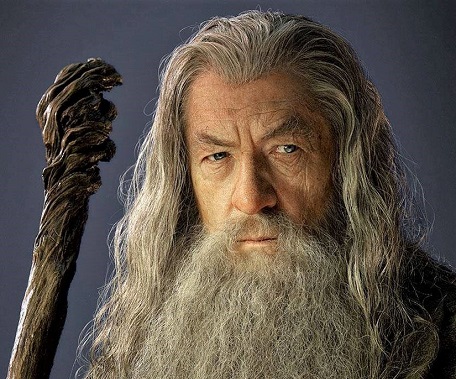 Gandalf the Grey, part of Thorin's company in The Hobbit