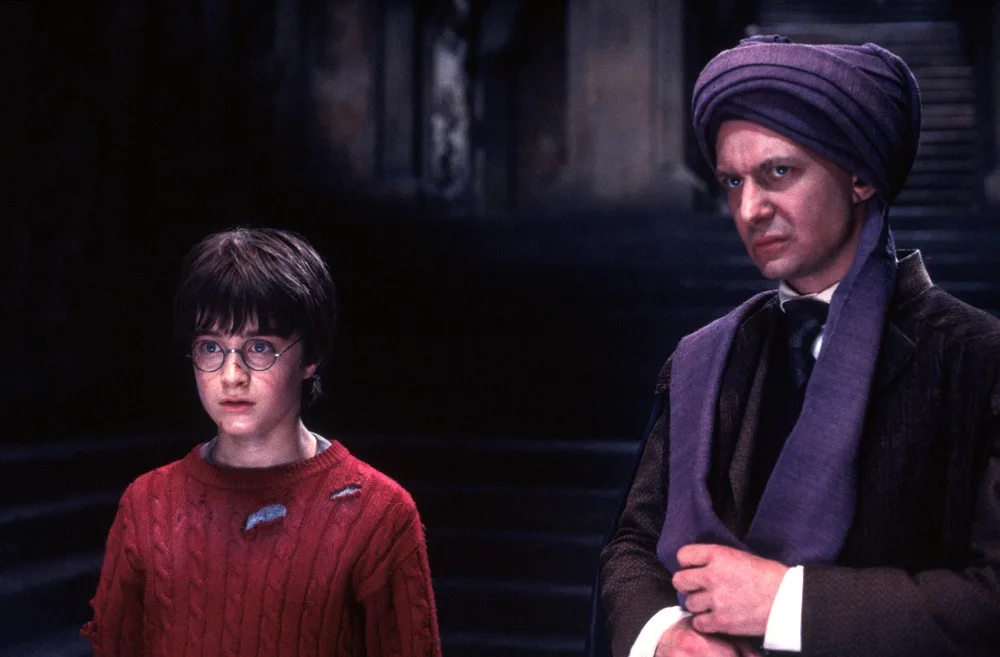 Harry Potter with Professor Quirrell