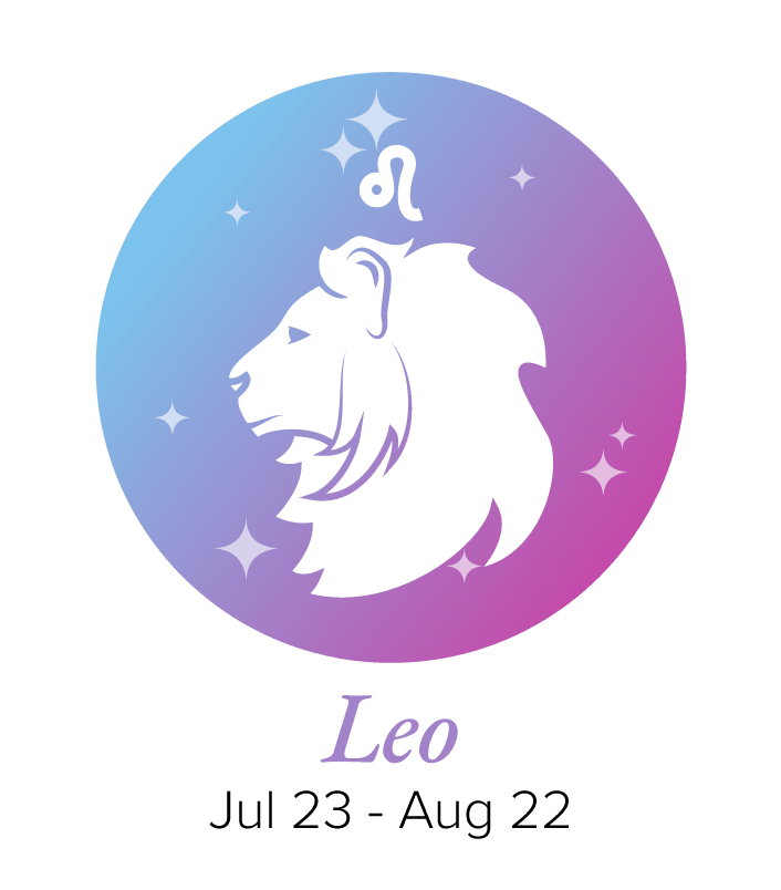 Leo Zodiac Sign Symbol with Dates