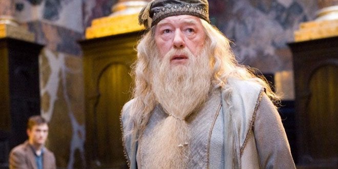 Michael Gambon as Dumbledore