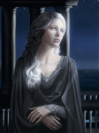 Nienna, female Valar from Middle Earth