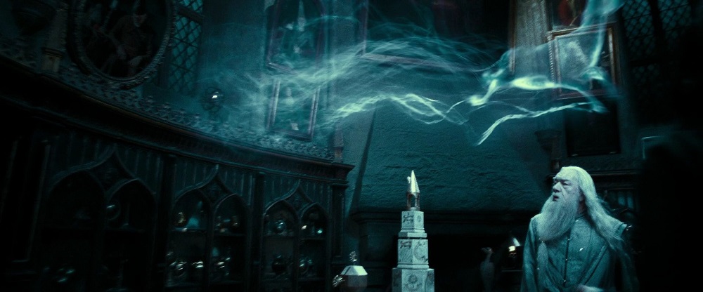 Snape Patronus Doe Dumbledore