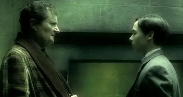 Tom Riddle and Professor Slughorn