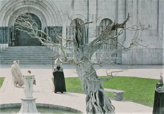 The White Tree of Gondor in the Lord of the Rings movie