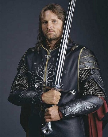 Narsil or Anduril, Aragorn's sword in The Lord of the Rings