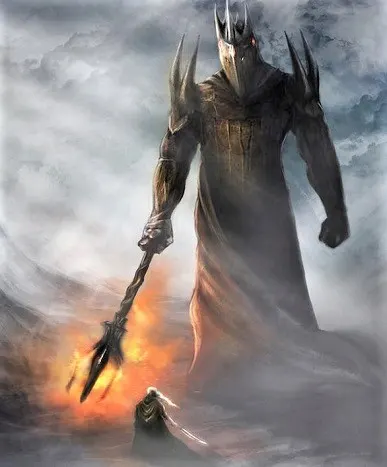 Grond, the war hammer of Morgoth, Melkor. Powerful weapon in Middle Earth