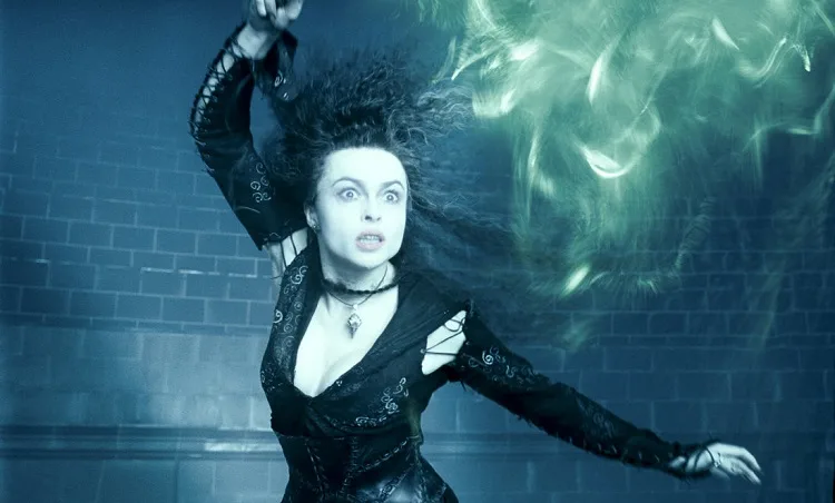 Bellatrix Lestrange in the Department of Mysteries