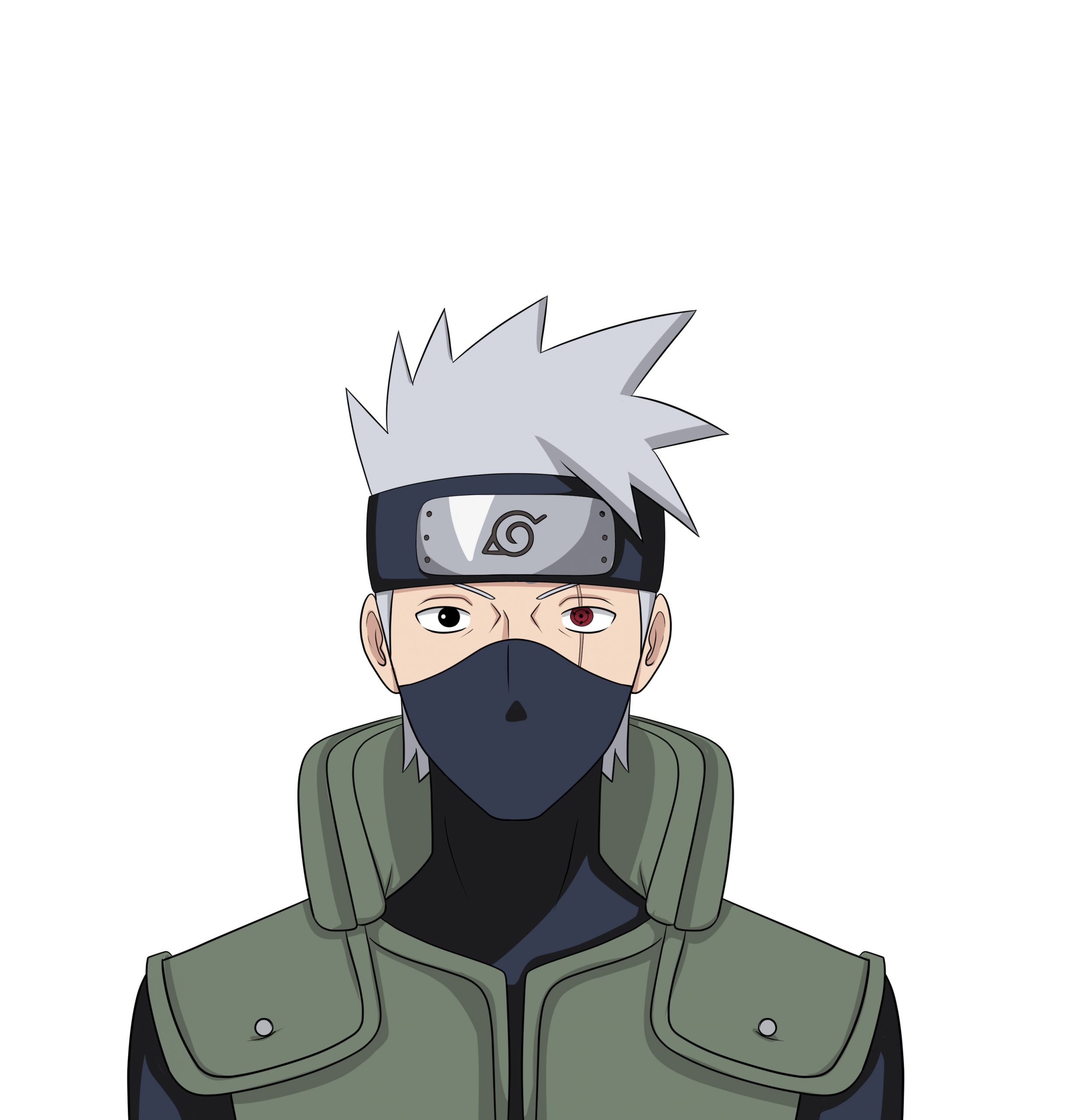 How to Draw Kakashi Hatake, Kakashi Drawing Step by step …