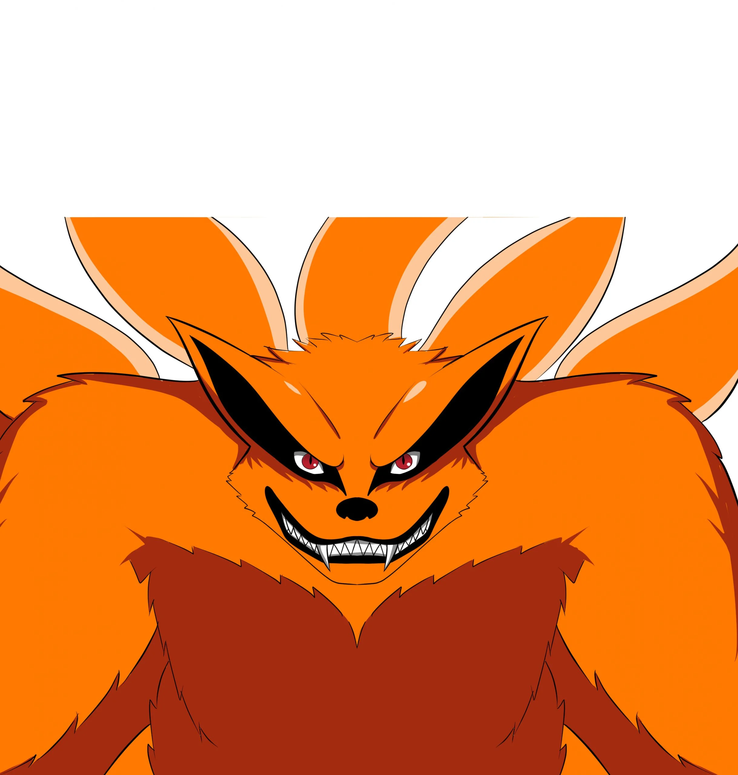 How to Draw Kurama in Color Step 10