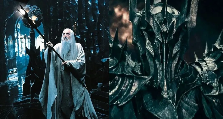 Were Saruman and Sauron allies in the Lord of the Rings