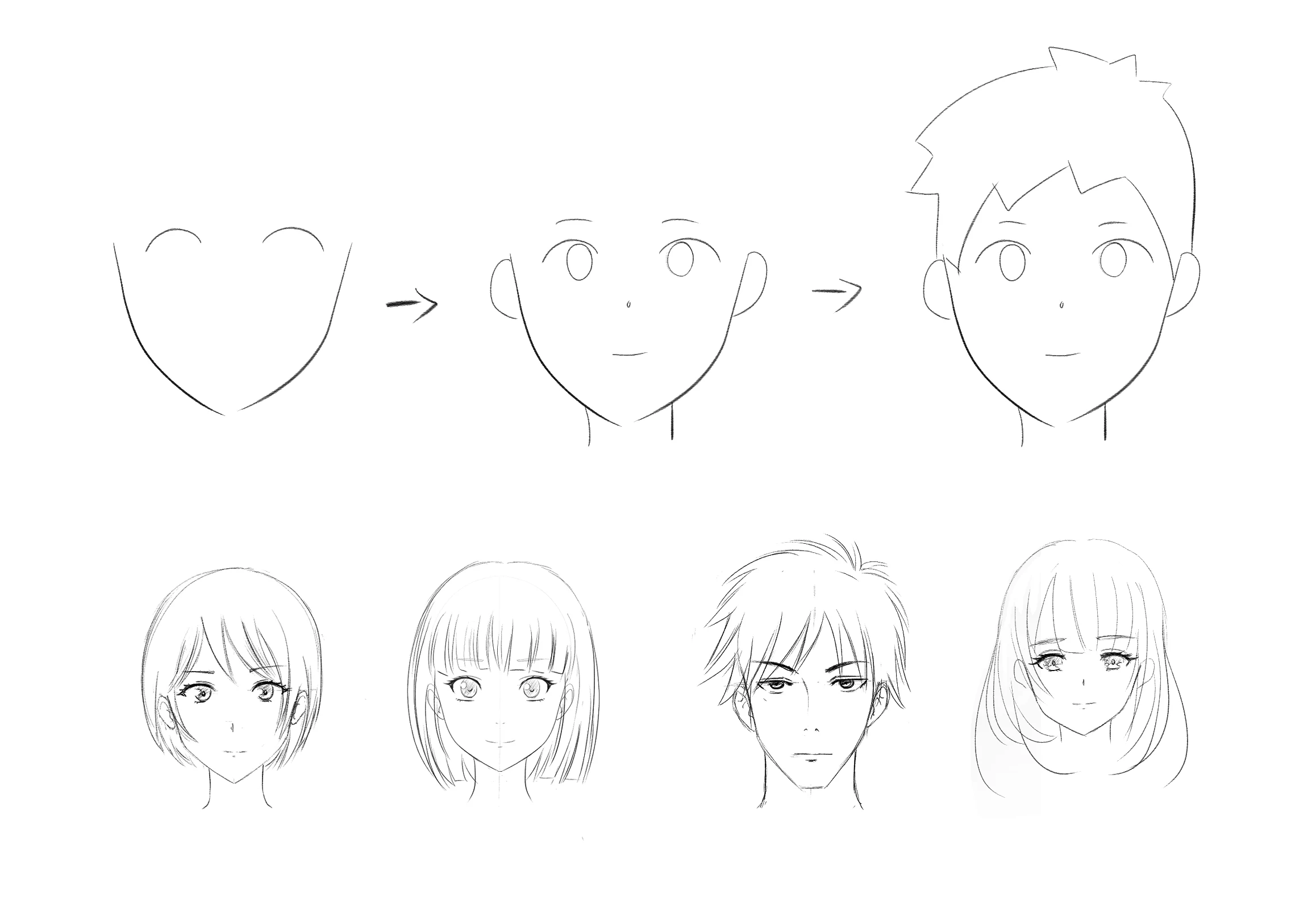 How to Draw Manga Characters: Easy & Detailed Step-by-Step