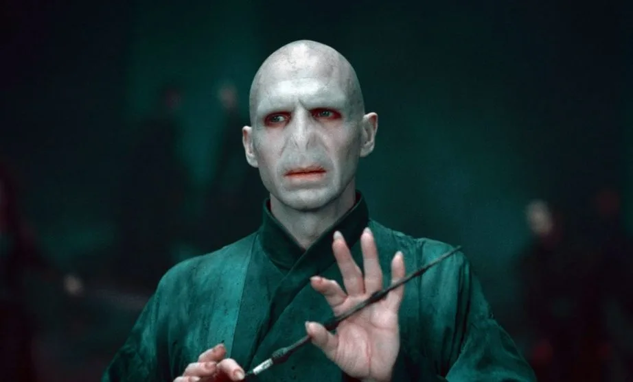 Lord Voldemort with Wand