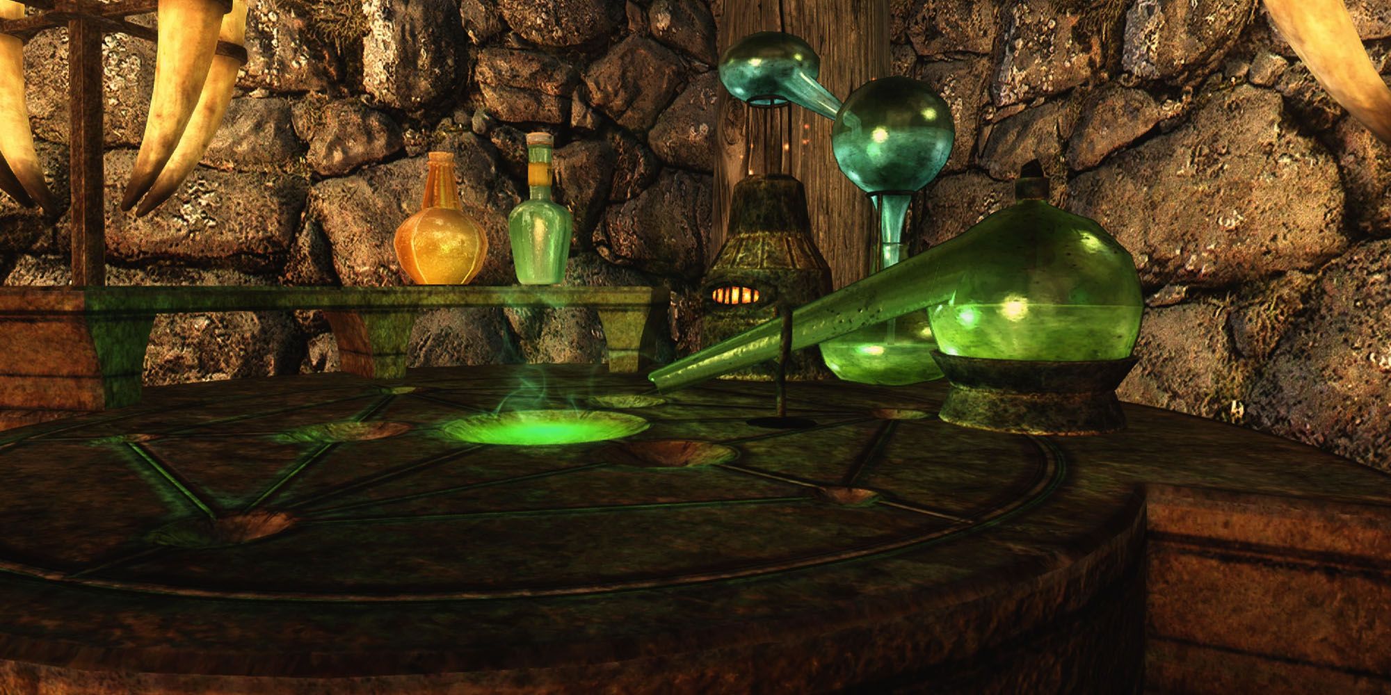 Most Expensive Potions: Skyrim Alchemy Table