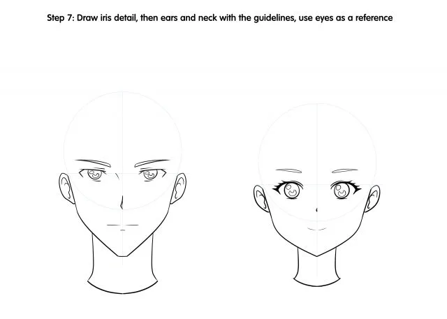 How To Draw Anime Heads