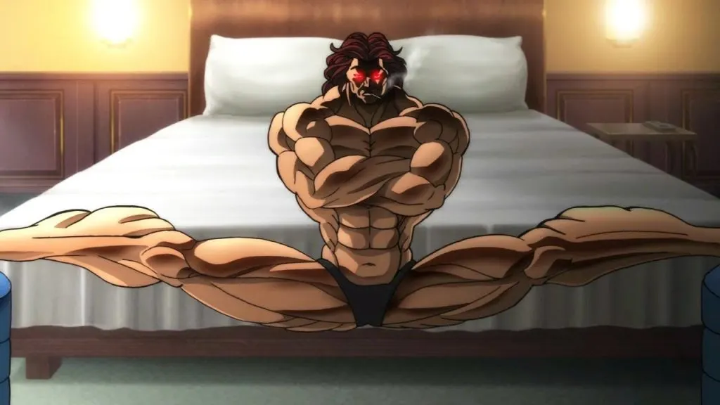 Premium AI Image | a muscular man lifting weights anime illustration