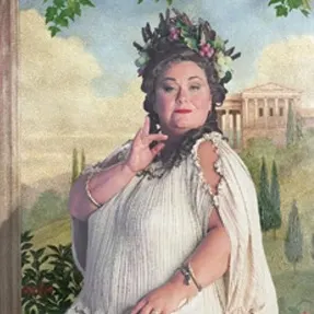 Fat Lady in the paint who sings in Harry Potter