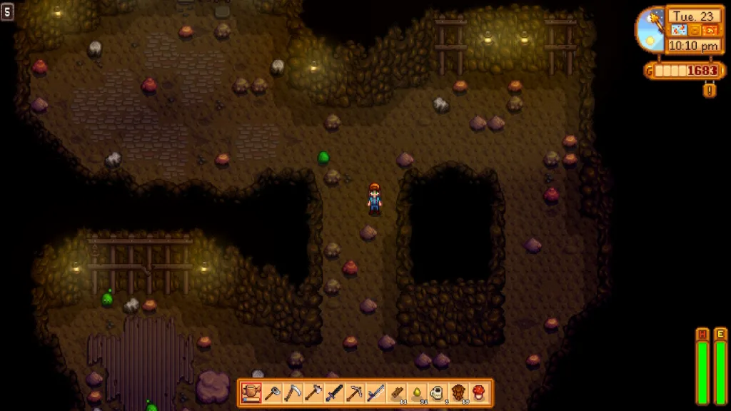 Level 5 of The Mines in Stardew Valley