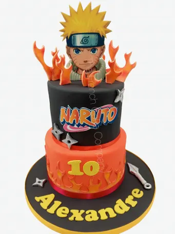 Naruto layer cake