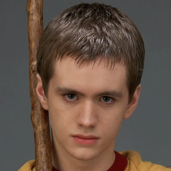 Oliver Wood, a Gryffindor student and Quidditch player