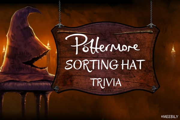 Pottermore Sorting Hat Trivia
