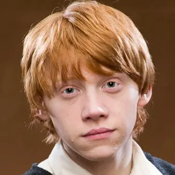Ron Weasley, one of the three main characters in Harry Potter