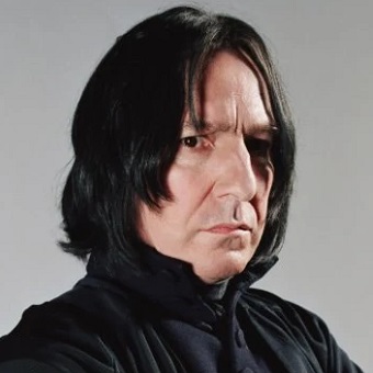 Severus Snape, potions professor and head of house Slytherin at Hogwarts
