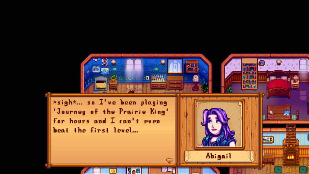 Abigail Friendship Cutscene
