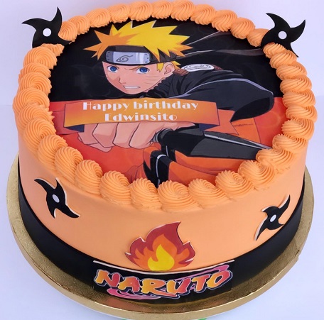 Amazing Naruto birthday cake designs
