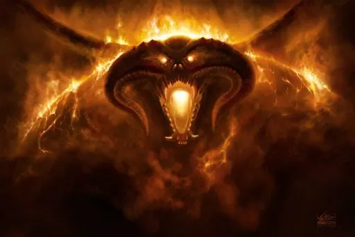 You Cannot Pass.” Gandalf Confronts The Balrog at The Bridge of