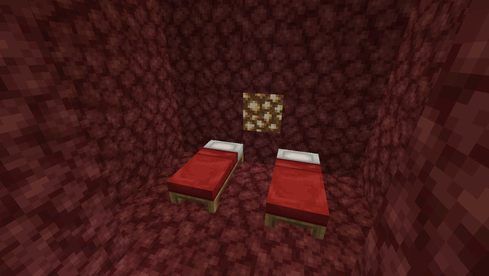 Bed Mining in the Nether