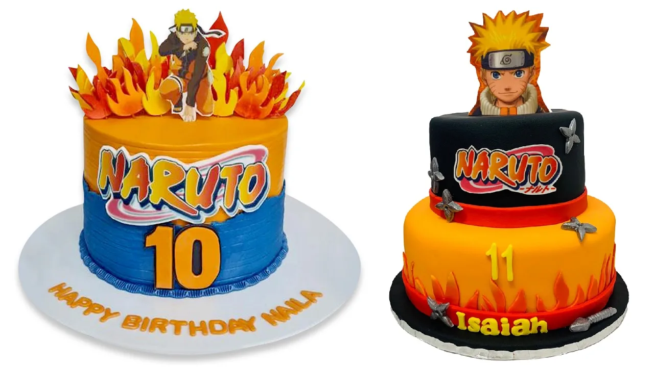 Best Naruto cakes design ideas