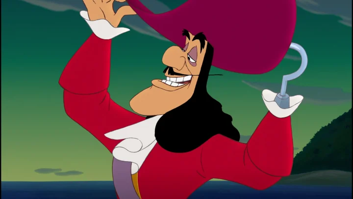 Captain Hook, Peter Pan, Disney Characters Starting with H