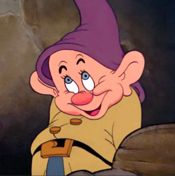 Dopey from Snow White and the Seven Dwarfs