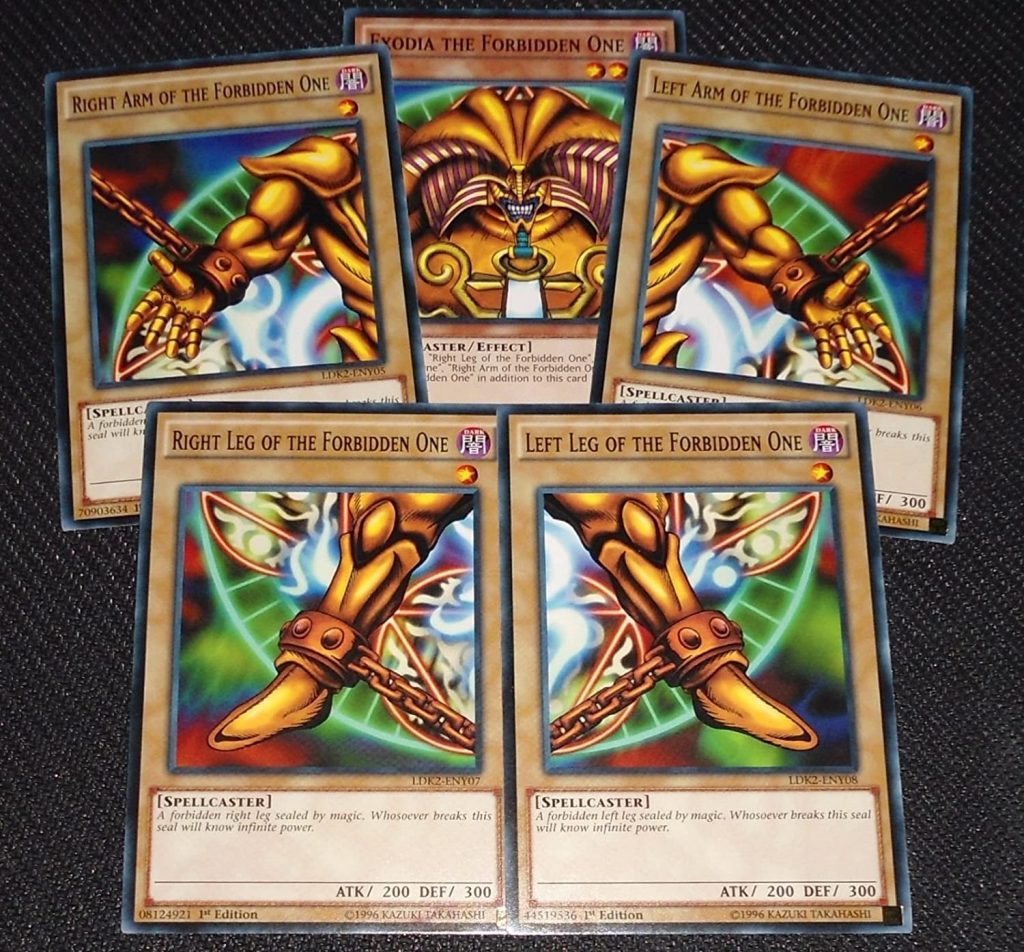 Exodia the Forbidden One Yu-Gi-Oh! Trading Cards