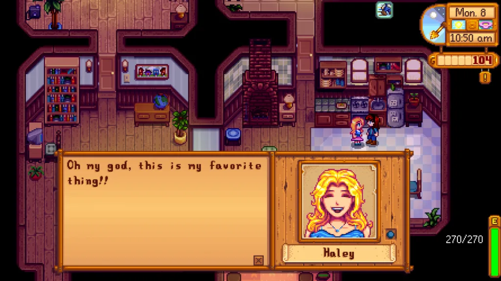 Gifting Haley a Sunflower one of her favorite things