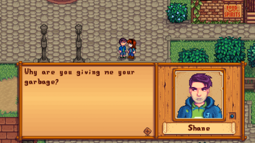 Gifting Shane Void Mayonnaise a hated item