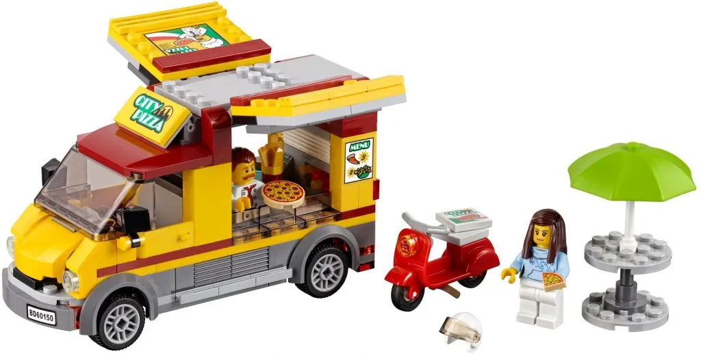 LEGO City 60150 Pizza Van 2016