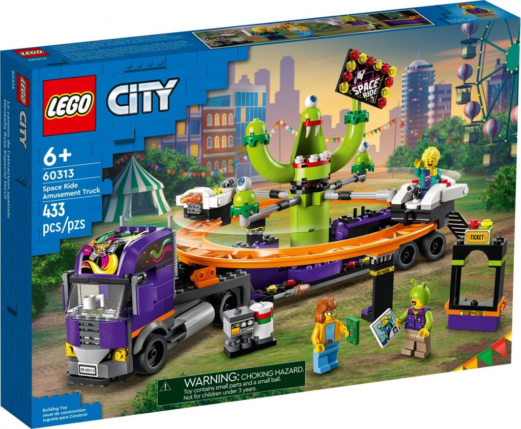 LEGO City 60313 Space Ride Amusement Truck 2022