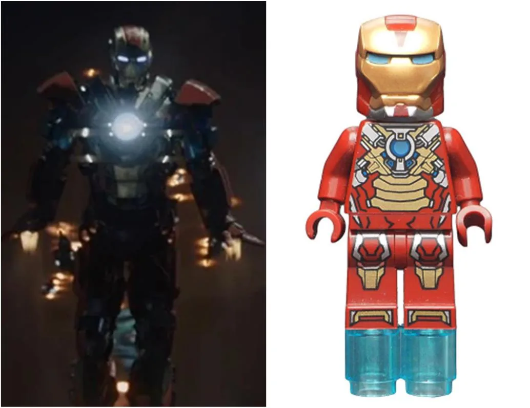 Mark XVII 'Heartbreaker' Iron Man LEGO Minifigure