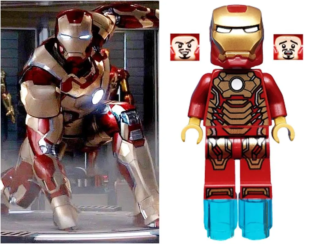 Mark XLII Iron Man #1 LEGO Minifigure